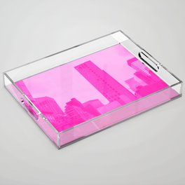 Pink NYC Acrylic Tray