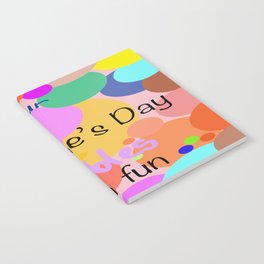 Hope Your Valentine's Day Bubbles With Fun Notebook