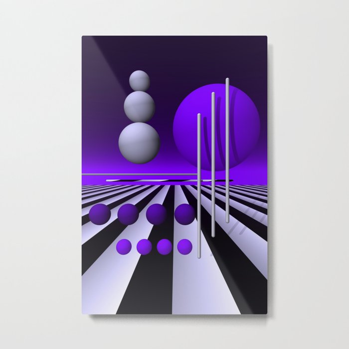 go violet -03- Metal Print