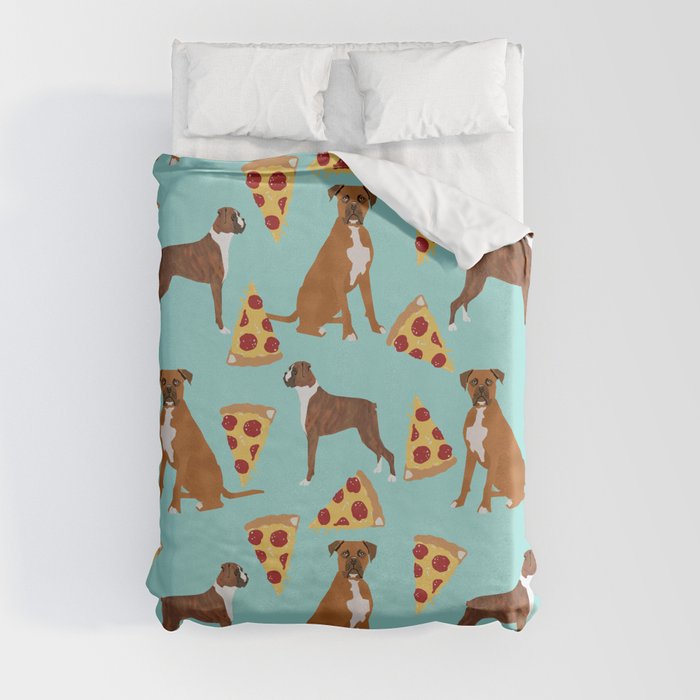 Boxer dog pattern pizza dog lover pet portraits boxers dog breed