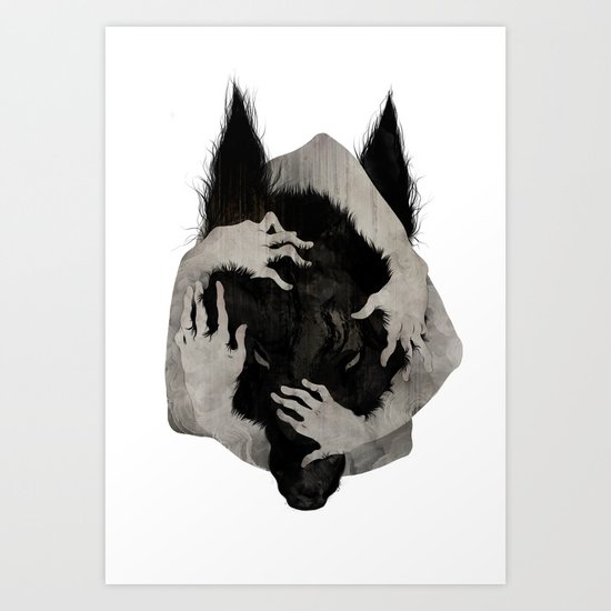 Wild Dog Art Print