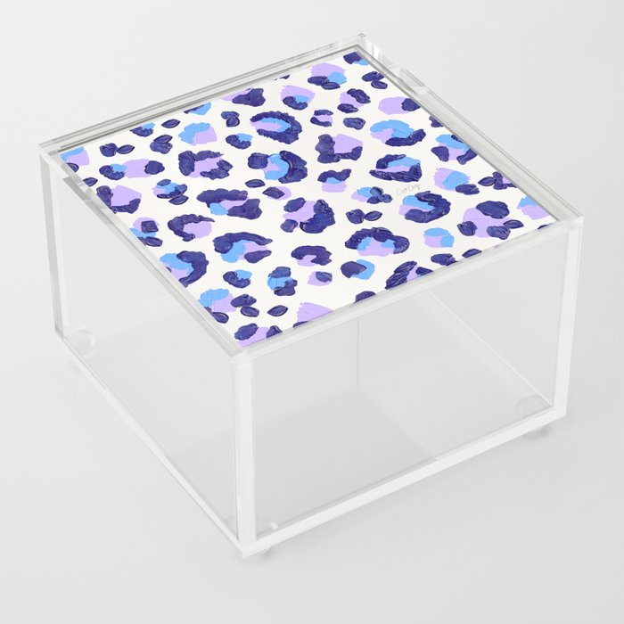 Leopard Print – Ultra Violet Acrylic Box