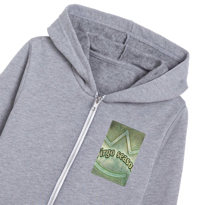 Virgo Season in money filter Kids Zip Hoodie