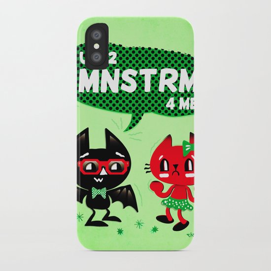 U R 2 MNSTRM 4 ME iPhone Case