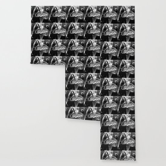 Black And White Basketball Art Wallpaper By Takumipark Society6