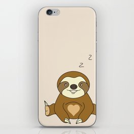 Sleepy Two-toed Sloth  iPhone Skin