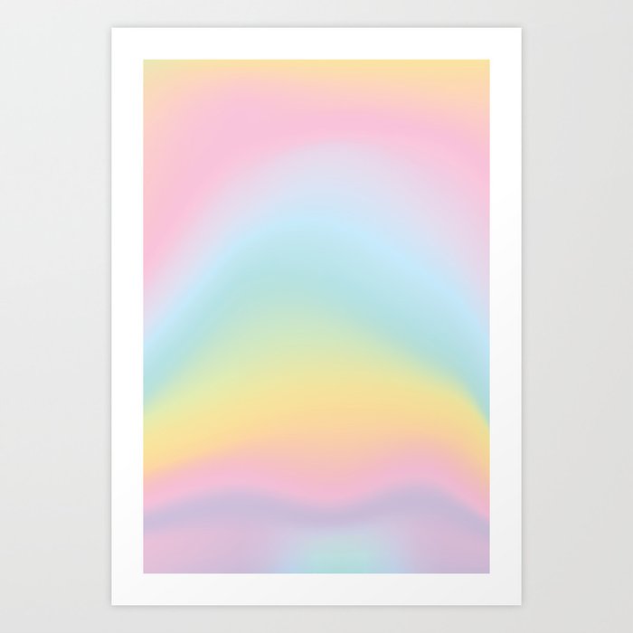 Holographic Rainbow Printable Art Kids Room Decor Rainbow