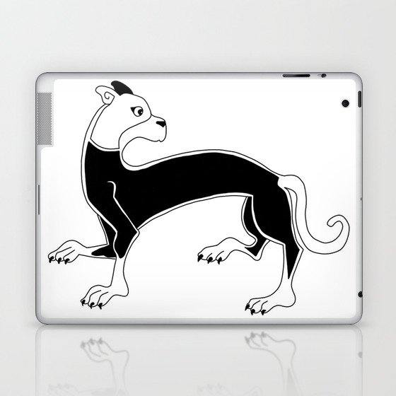 Book of Kells Dog2 Laptop & iPad Skin