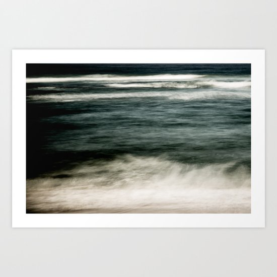 Waves Abstract III Art Print