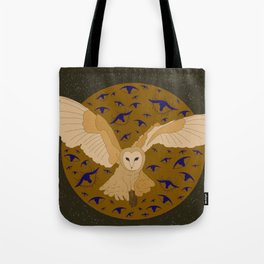 cosmic owl Tote Bag