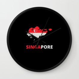 SINGAPORE Wall Clock