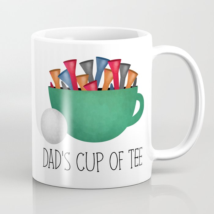Dad's Cup Of Tee Coffee Mug