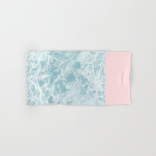 Pink on the Sea Hand & Bath Towel