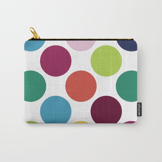 Colorful Dots Carry-All Pouch