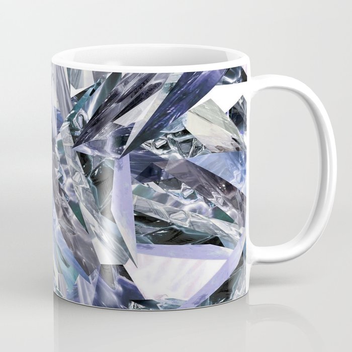 Ice Blue Crystalize Coffee Mug