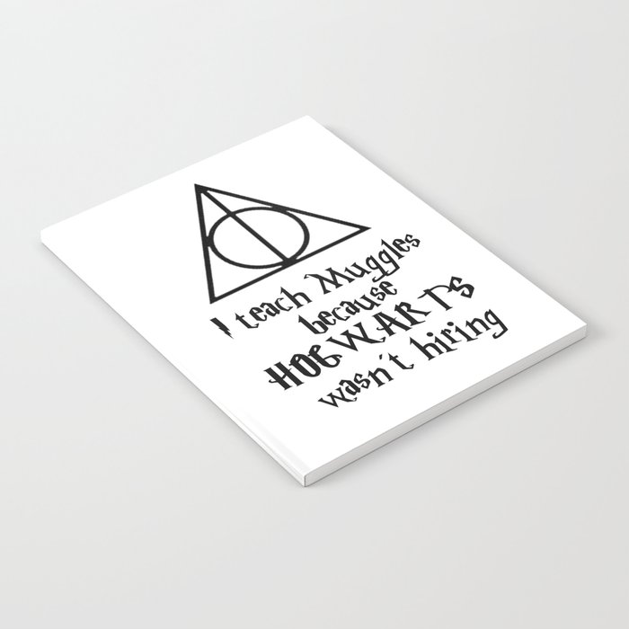Hogwarts Teacher Notebook