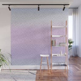 Sunset Puzzles Modern Purple Collection Wall Mural