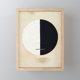 Hilma af Klint, Buddha’s Standpoint in the Earthly Life, 1920 Framed Mini Art Print