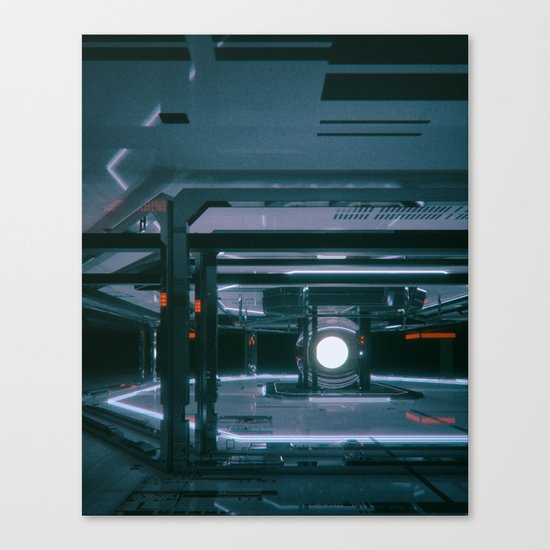 OXYGEN.WHITE (everyday 10.22.16) Canvas Print