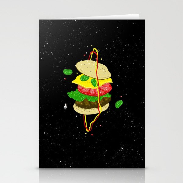Planetary Discovery 8932: Cheeseburger Stationery Cards