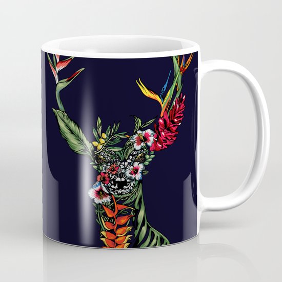 Tropical Deer Mug