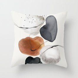 Abstract World Throw Pillow