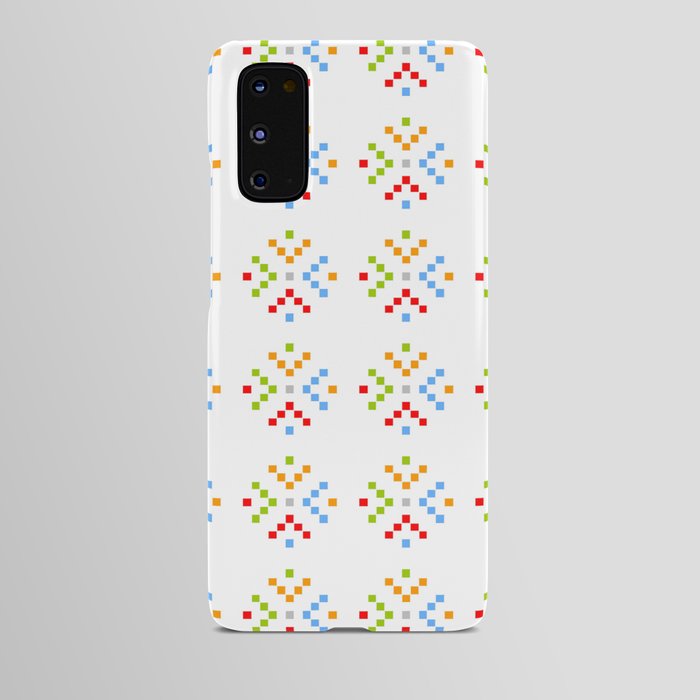 New Optical Pattern 117 pixel art Android Case