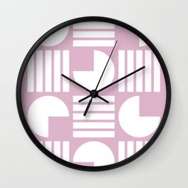 Classic geometric minimal composition 23 Wall Clock