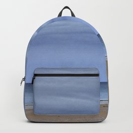 Simplicity Beach in Expressive and I Art  Backpack