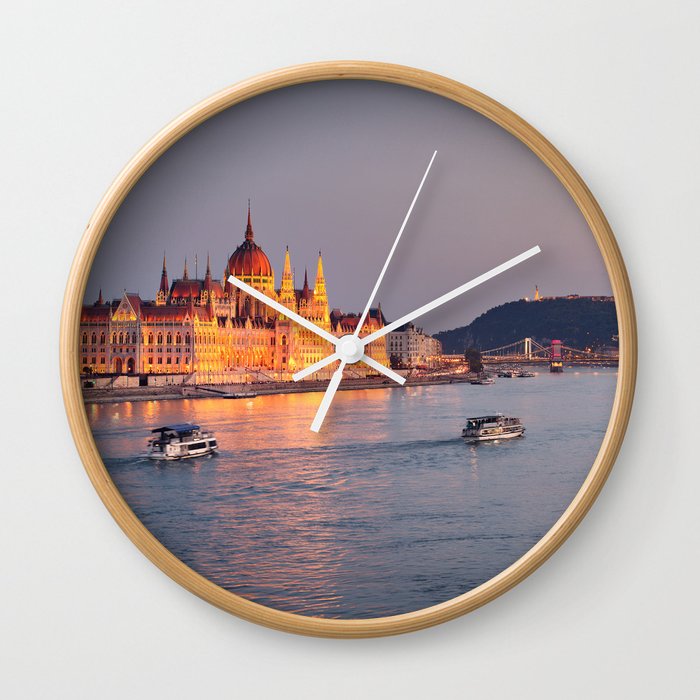 Budapest Parliament. Wall Clock