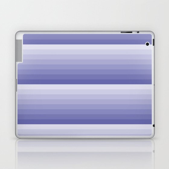 Very Peri Gradient Stripe IV Laptop & iPad Skin