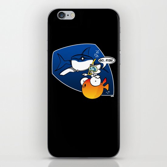 GO, FISH! iPhone & iPod Skin