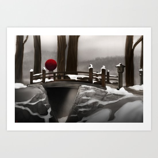 Winter Art Print