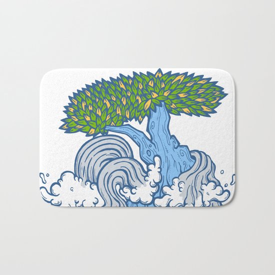 Tree of Life Bath Mat