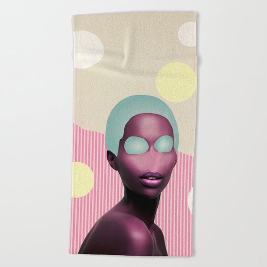 Choose your mood Beach Towel