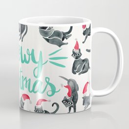 Meowy Christmas – Mint Type Coffee Mug