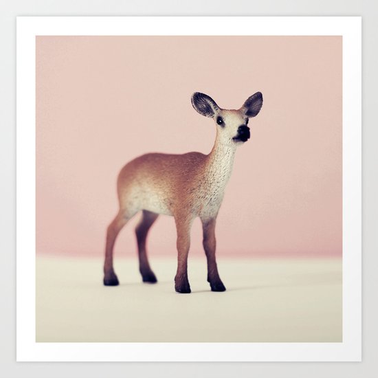 Oh Deer Art Print