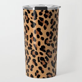 Leopard Print Travel Mug