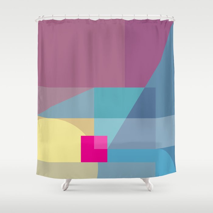 Saturation Shower Curtain