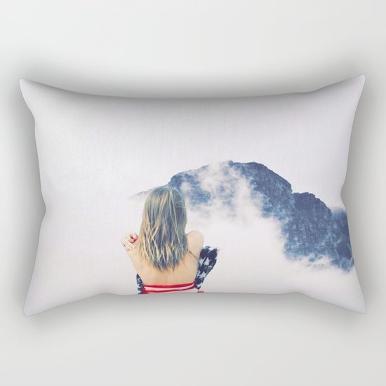 USA Girl Rectangular Pillow