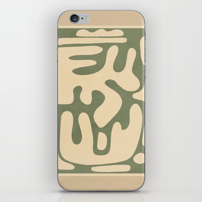 Modern Abstract Minimal Shapes 140 iPhone Skin