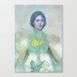 The green firefly Canvas Print