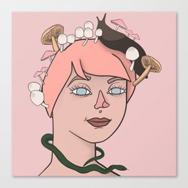 Mushroom Queen Canvas Print