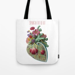 Spring is in the heart 04 Tote Bag