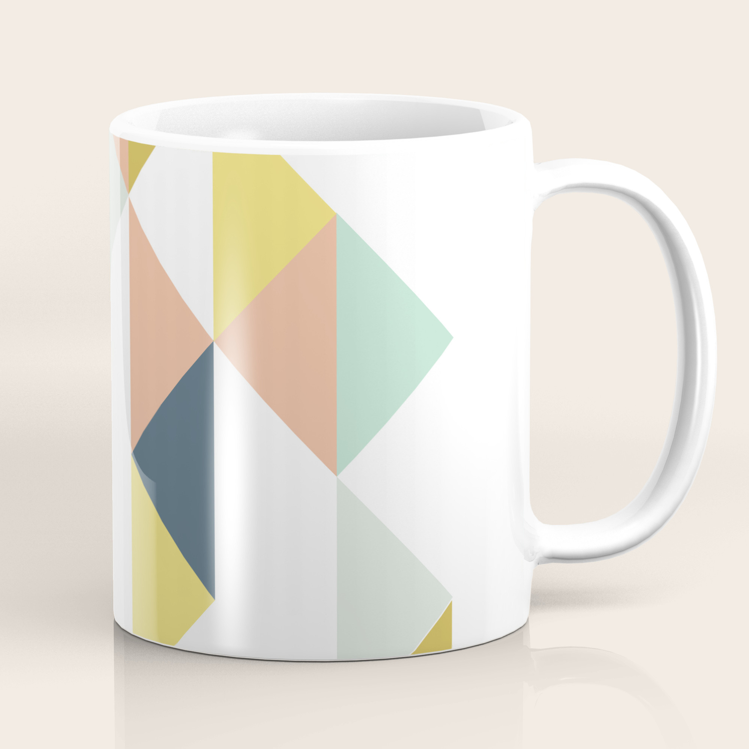 Modern Geometric Design Coffee Mug By Junejournal Society6