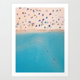 Vitamin Sea | Aerial Beach  Art Print