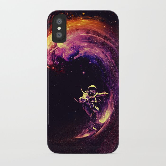 space surfing iphone case
