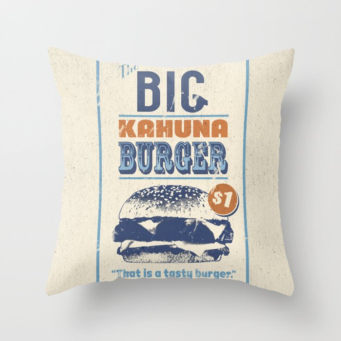 Big Kahuna Burger Throw Pillow