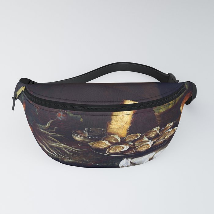 Alexandre Francois Desportes Breakfast Piece with Oysters Fanny Pack