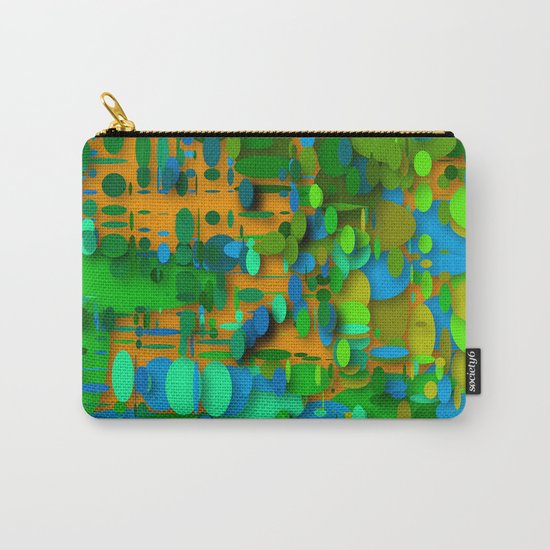 round green garden Carry-All Pouch